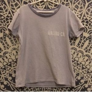 Blue brandy Malibu tee